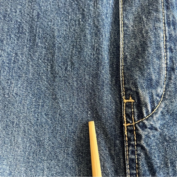 Vintage Gap Overalls Women’s Size XS Baggy Wide Leg Y2K Grunge Denim Bib - Picture 9 of 16